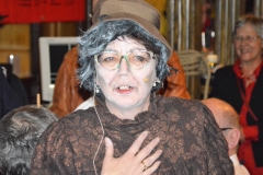 Unsere "Grande Dame" in der Bütt: Ursel Hirt // (c) Freundeskreis Walachei e.V. - mit freundlicher Genehmigung von Patric König